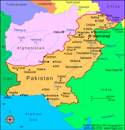 Gujranwala map